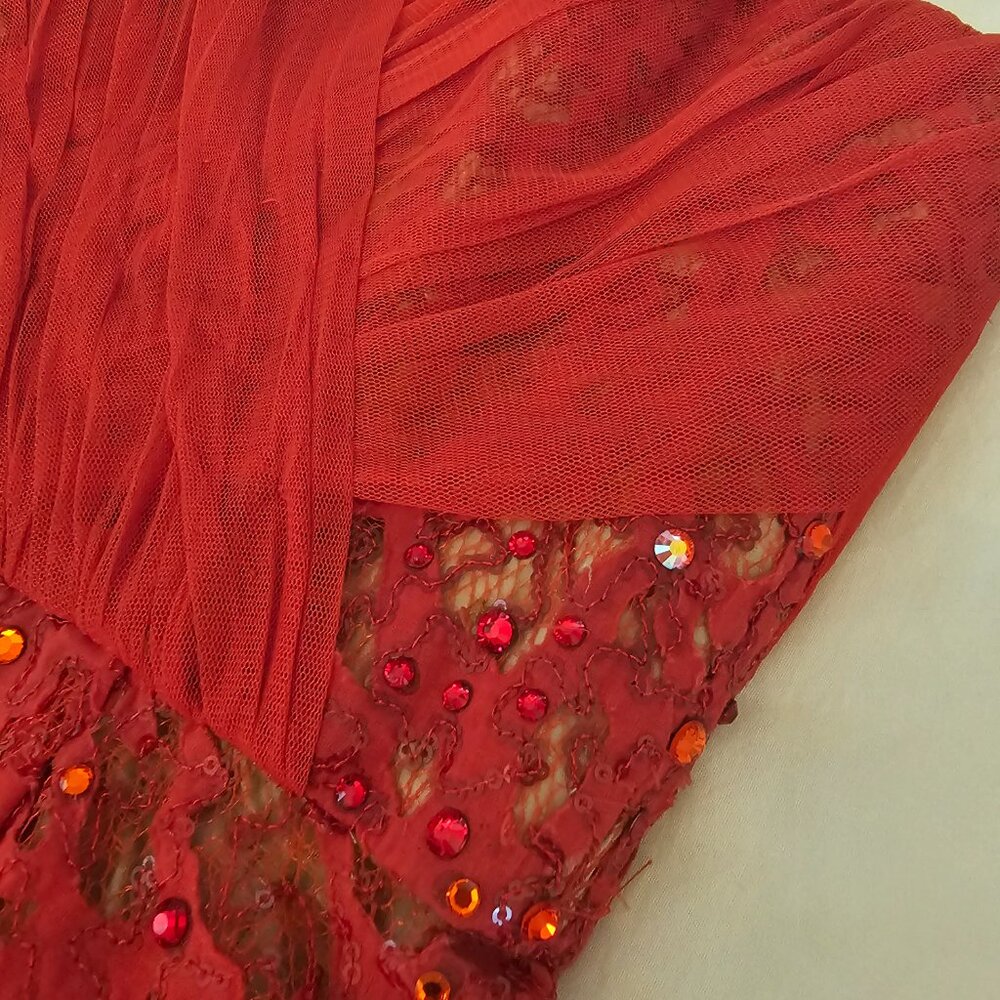 BCBG Max Azria red dress - Picture 2 of 5